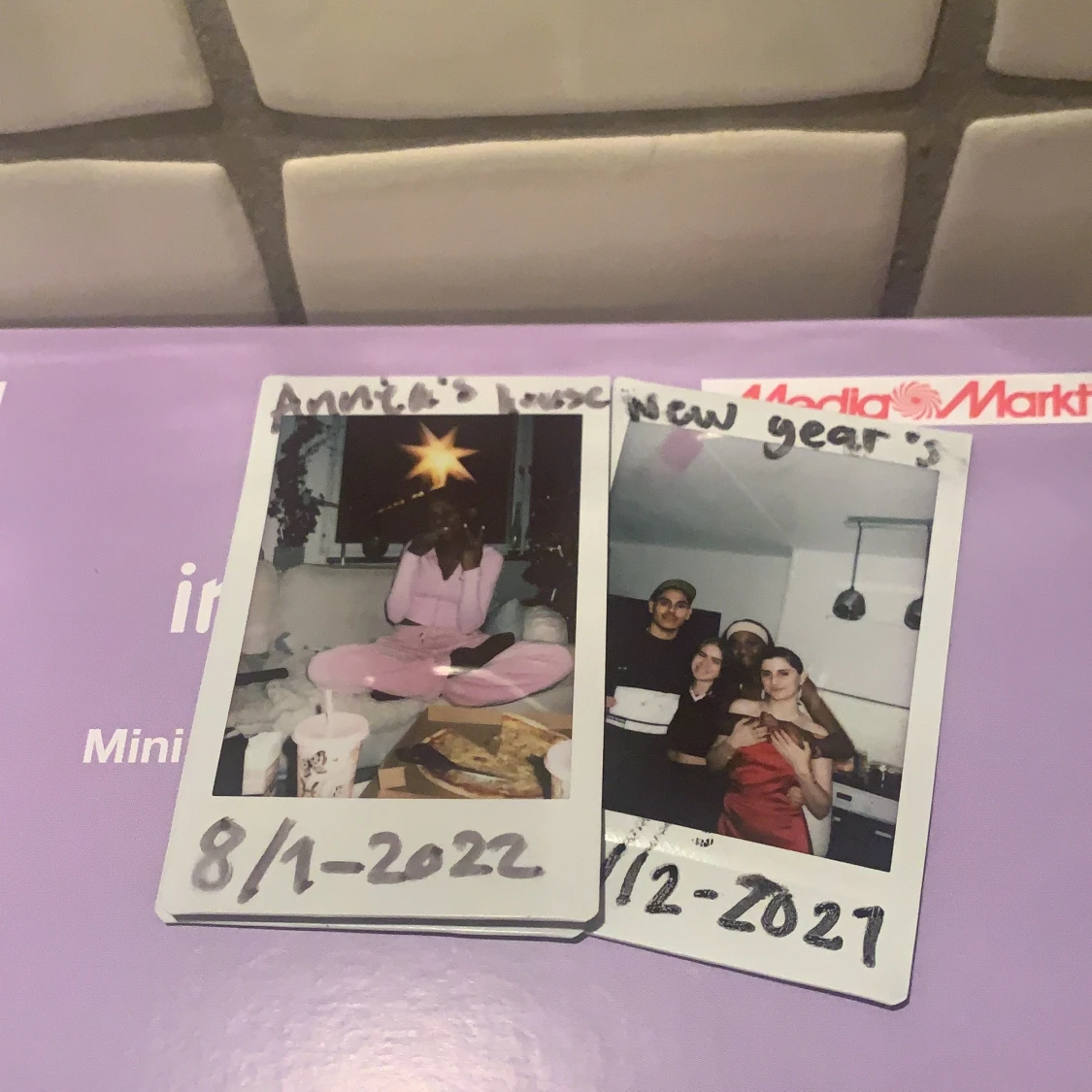 Instax mini Polaroid kamera, (lila) - 91