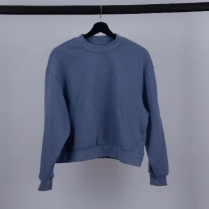 WEEKDAY - sweatshirt blå - Storlek: XS - 80% bomull 20% polyester 