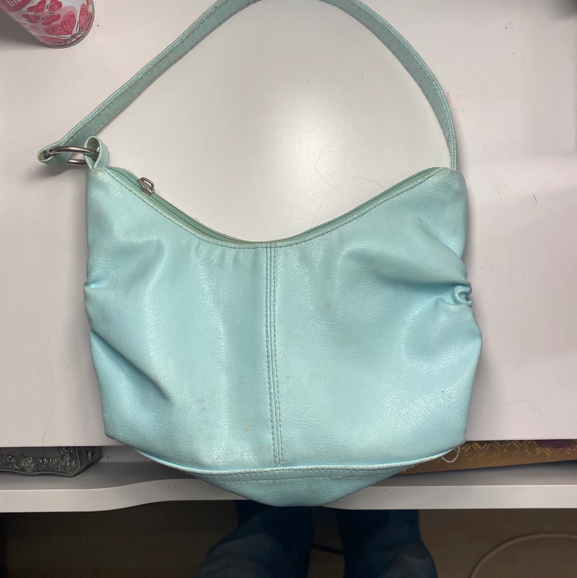 Blå handväska  - 90