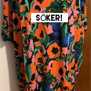 Söker denna klänning från Monki - Söker denna klänning från Monki eller något annat i detta print ❤️