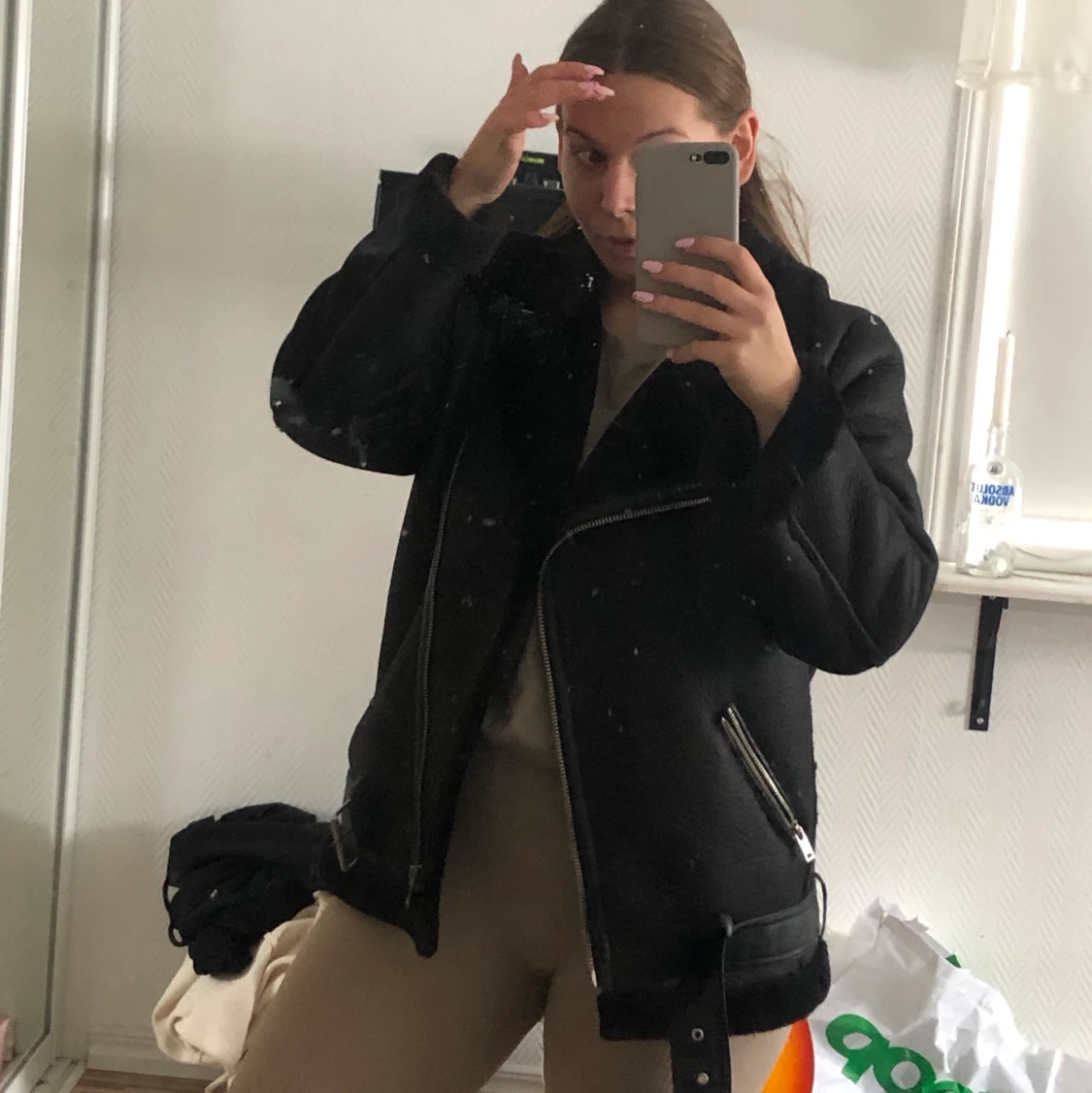 Skinnjacka från NAKD  - 90