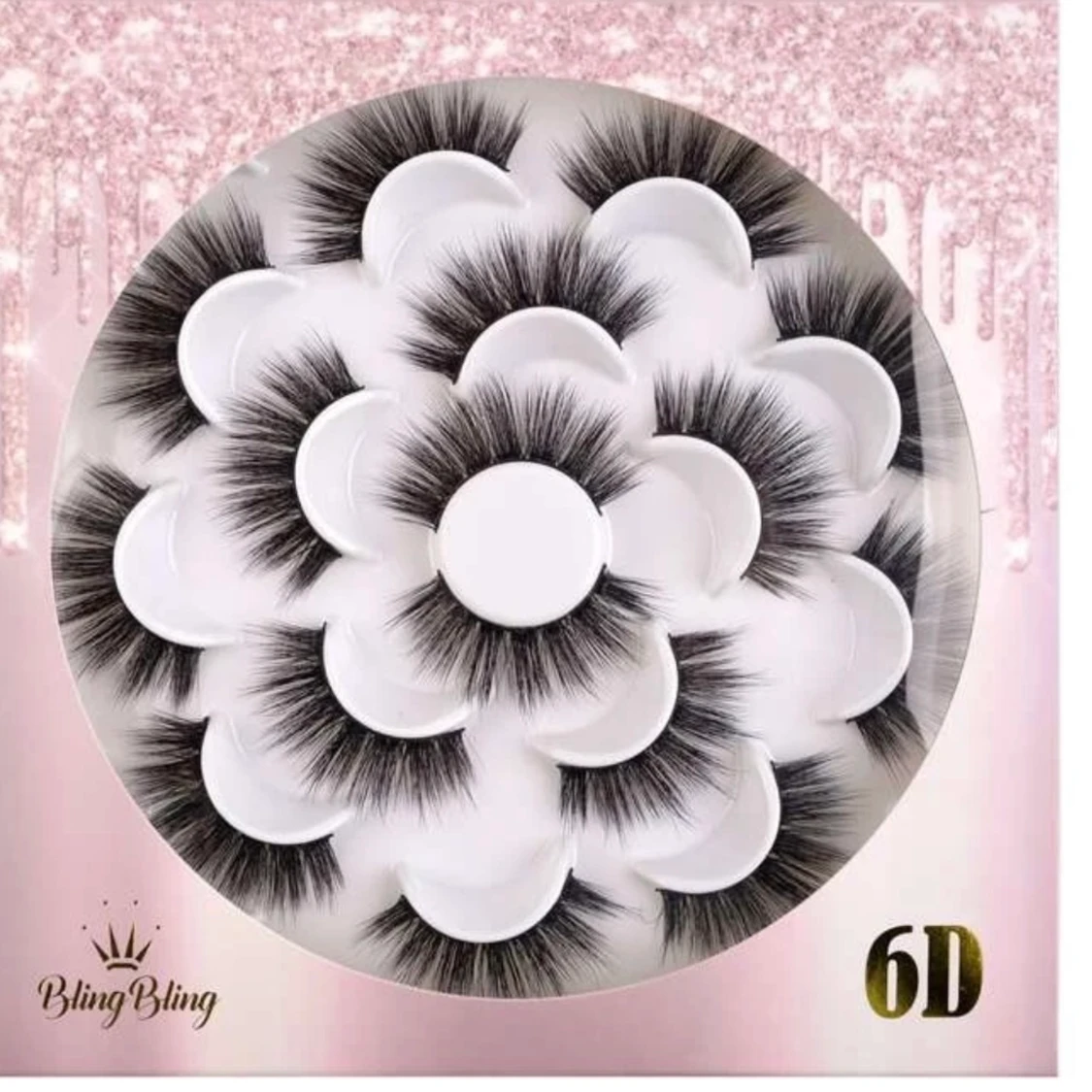 En par långa fina fransar