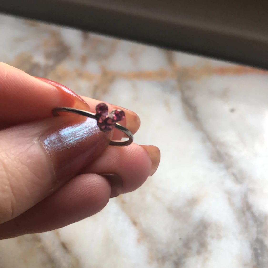 Gullig mussepigg ring  - 90