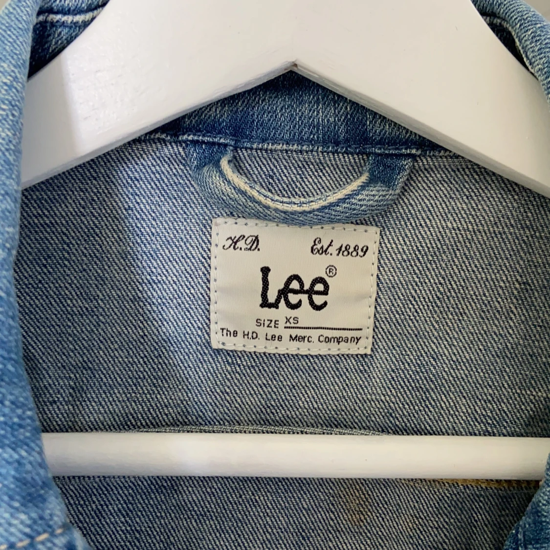 Mörkblå jeans jacka  - 91