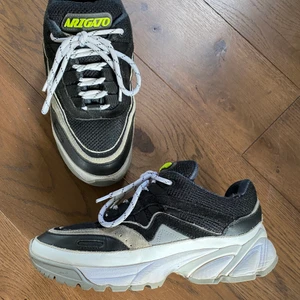 Axel Arigato sneakers  - Säljer ett par Axel Arigato sneakers då de inte kommer till användning. Storlek 39, unisex. Pris kan diskuteras :) skorna kommer självklart i originalförpackning.