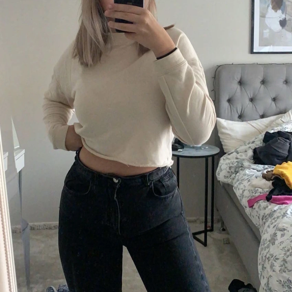 Beige Sweatshirt - 90