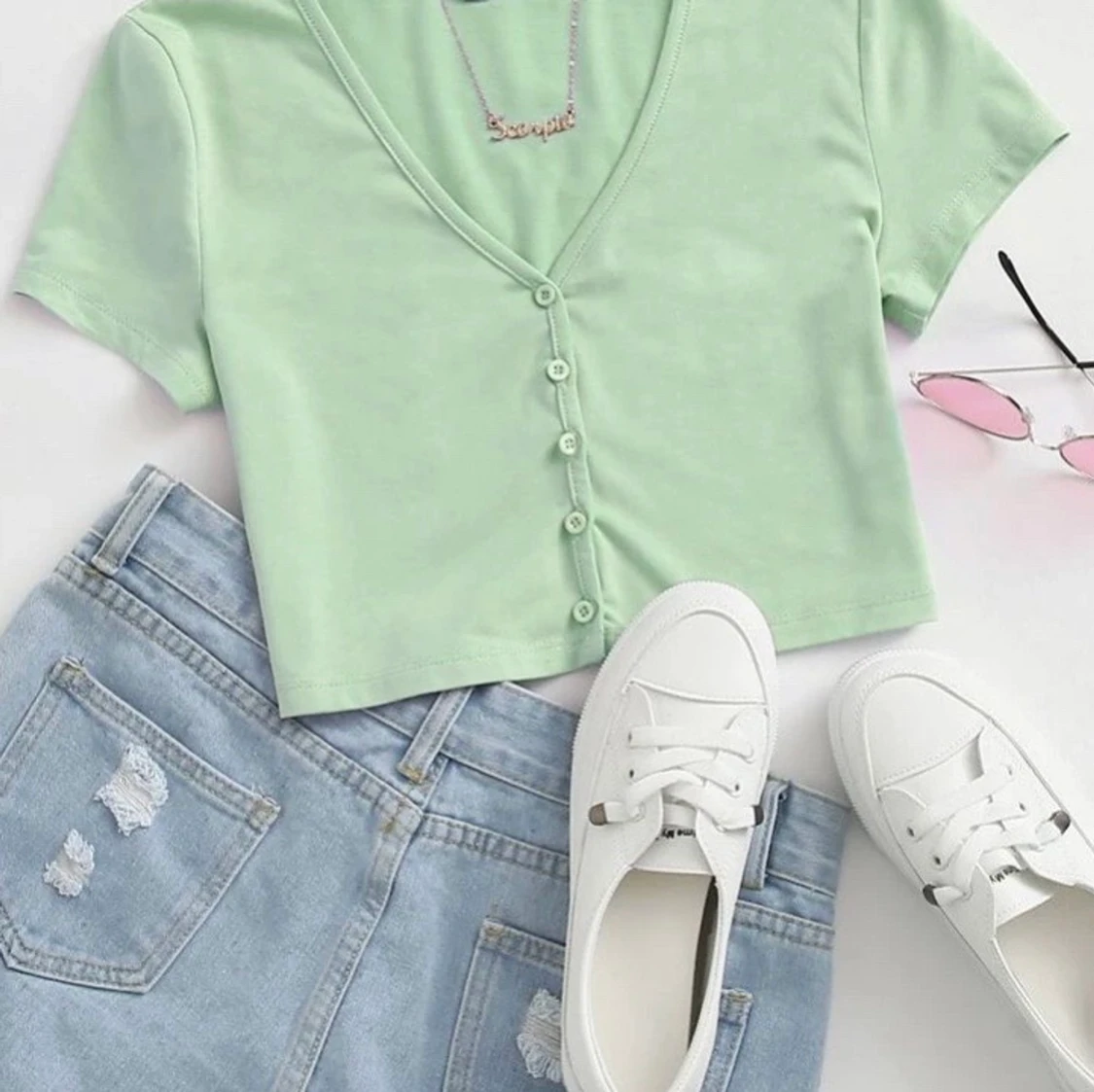 Söt grön topp 💚