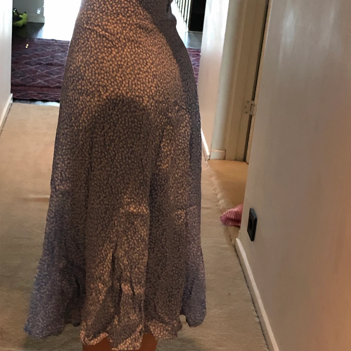 Blå sommar kjol - 90