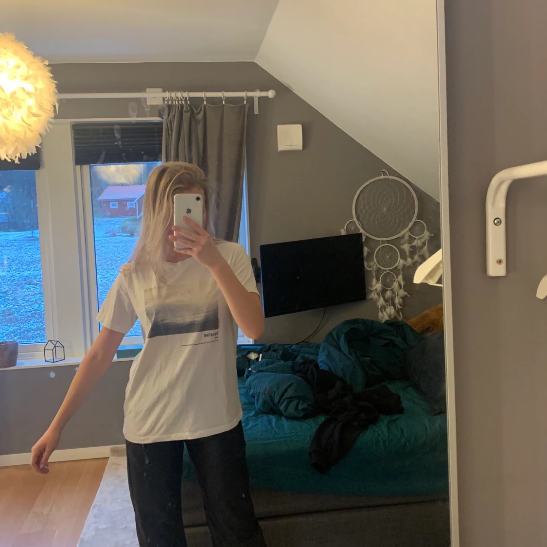 T-shirt med tryck đđ€