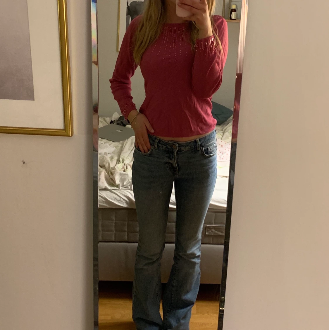 Fin rosa tröja - 91