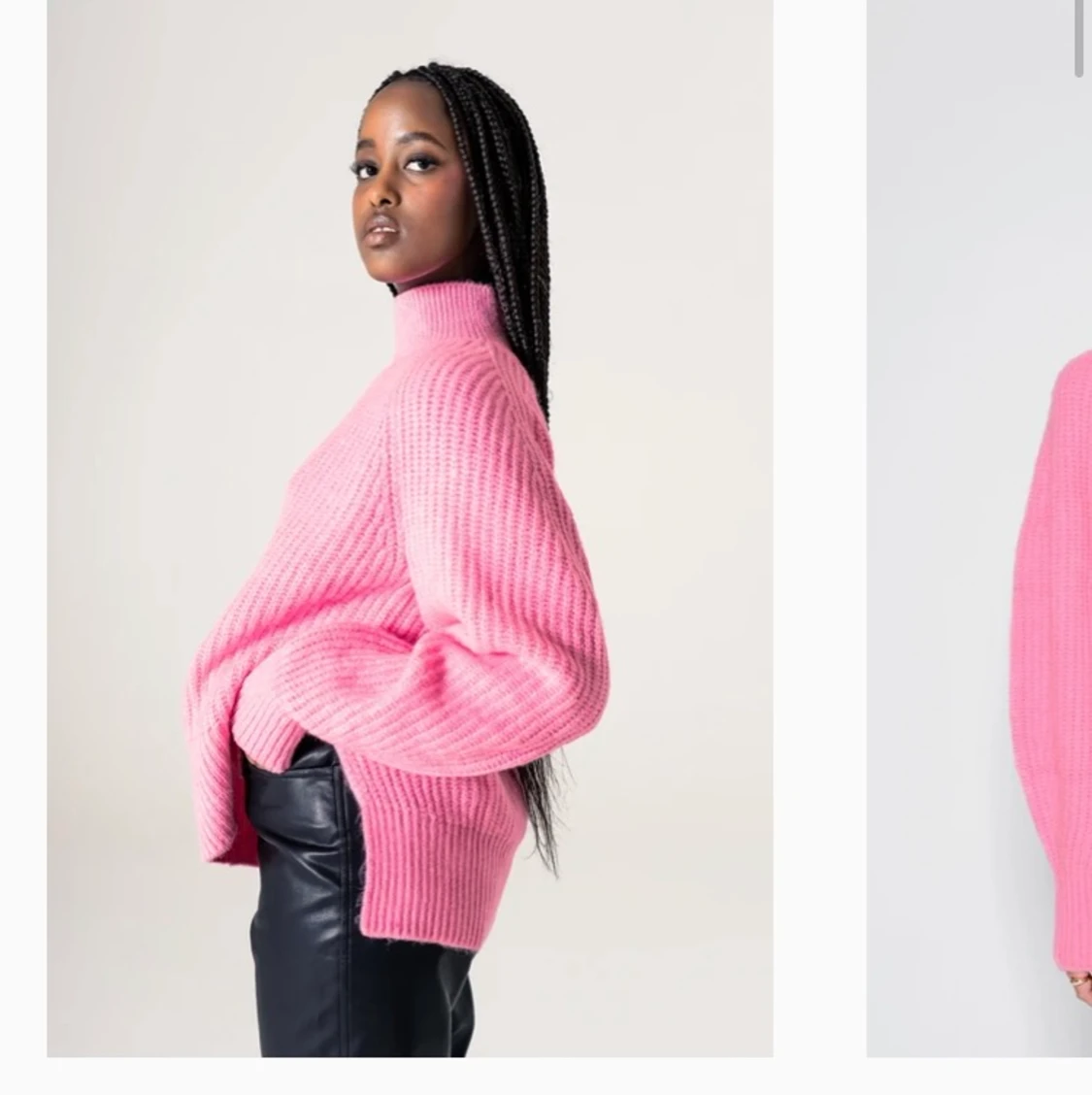 Jätte mjuk och skön stickad Tröja M - 90