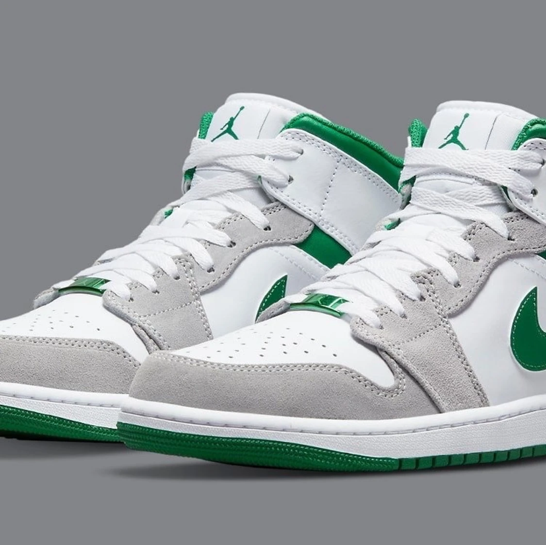 Air Jordan 1 Green Grey