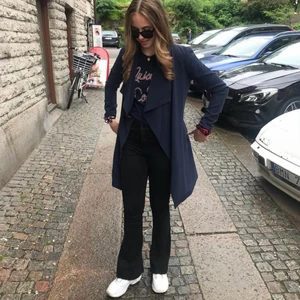 Marinblå kappa - Vår och höst kappa i färgen marinblått