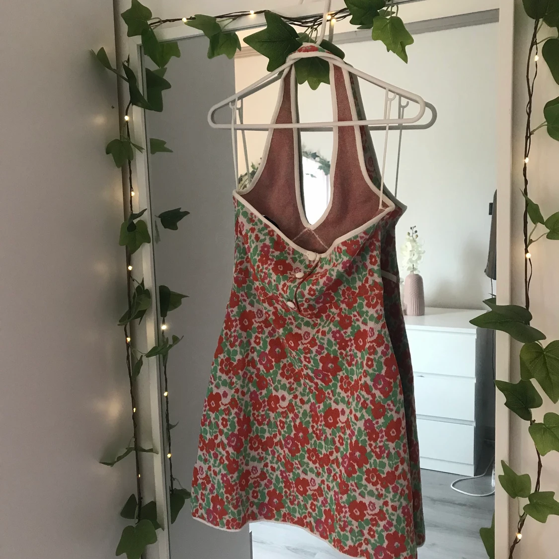 Zara halterneck klänning - 90