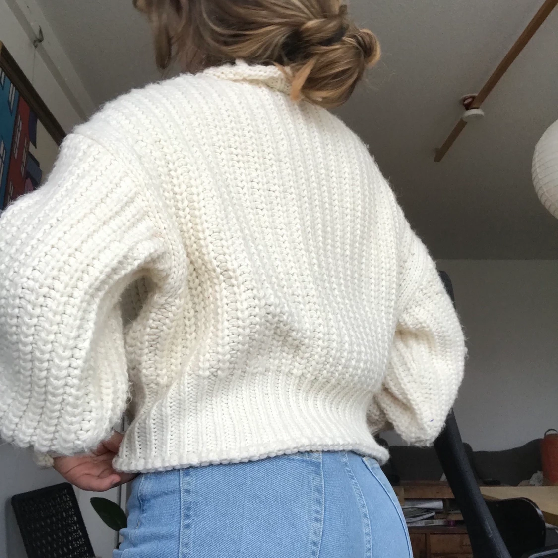 Stickat tröja  - 90
