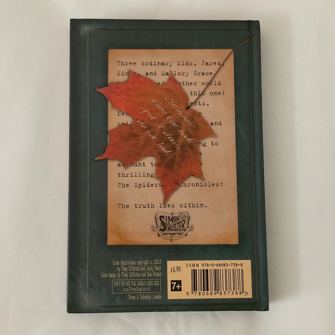 BOK The Spiderwick Chronicles 1 Engelska - 91