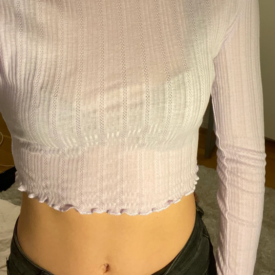 Lila långärmad  - 91