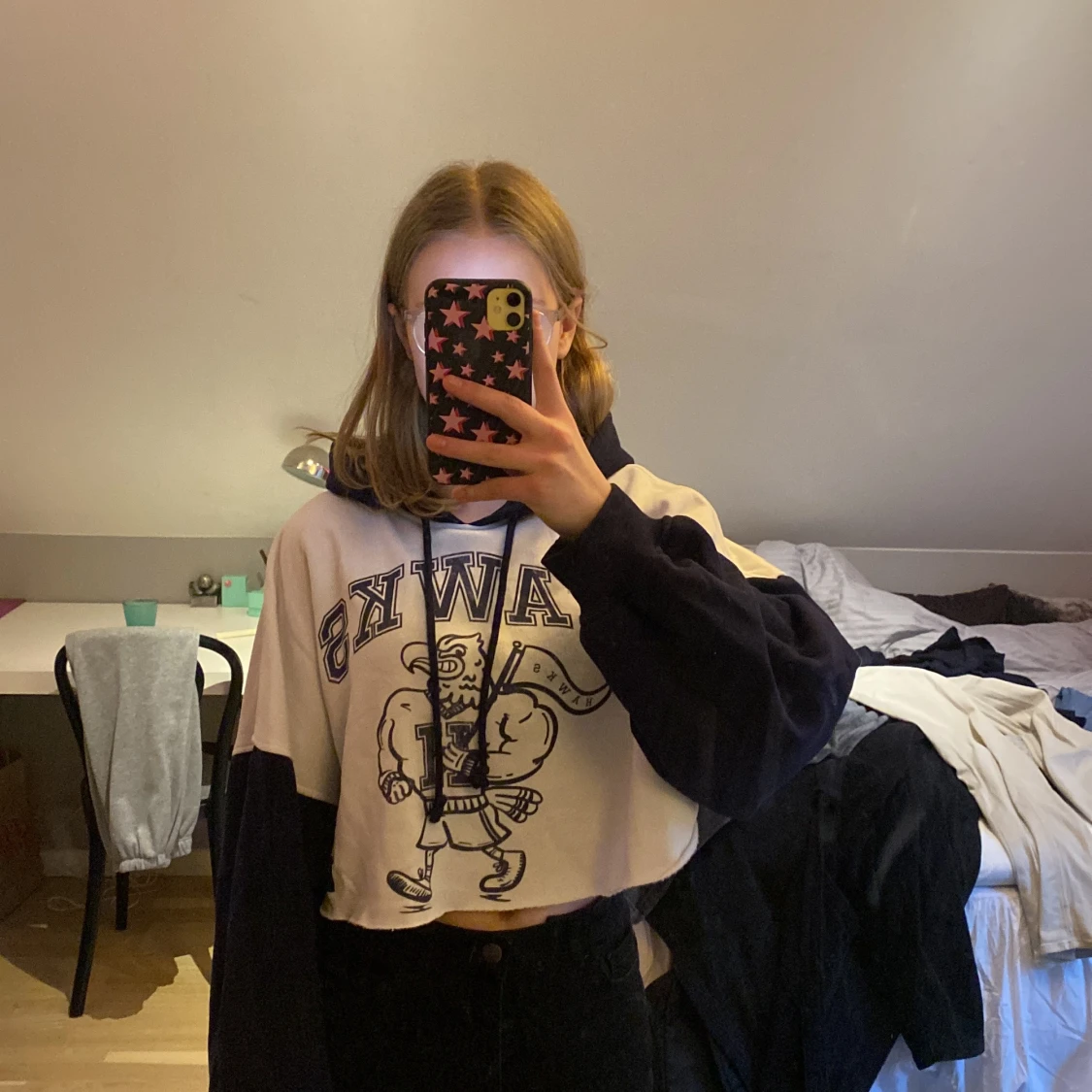 H&M hoodie storlek M