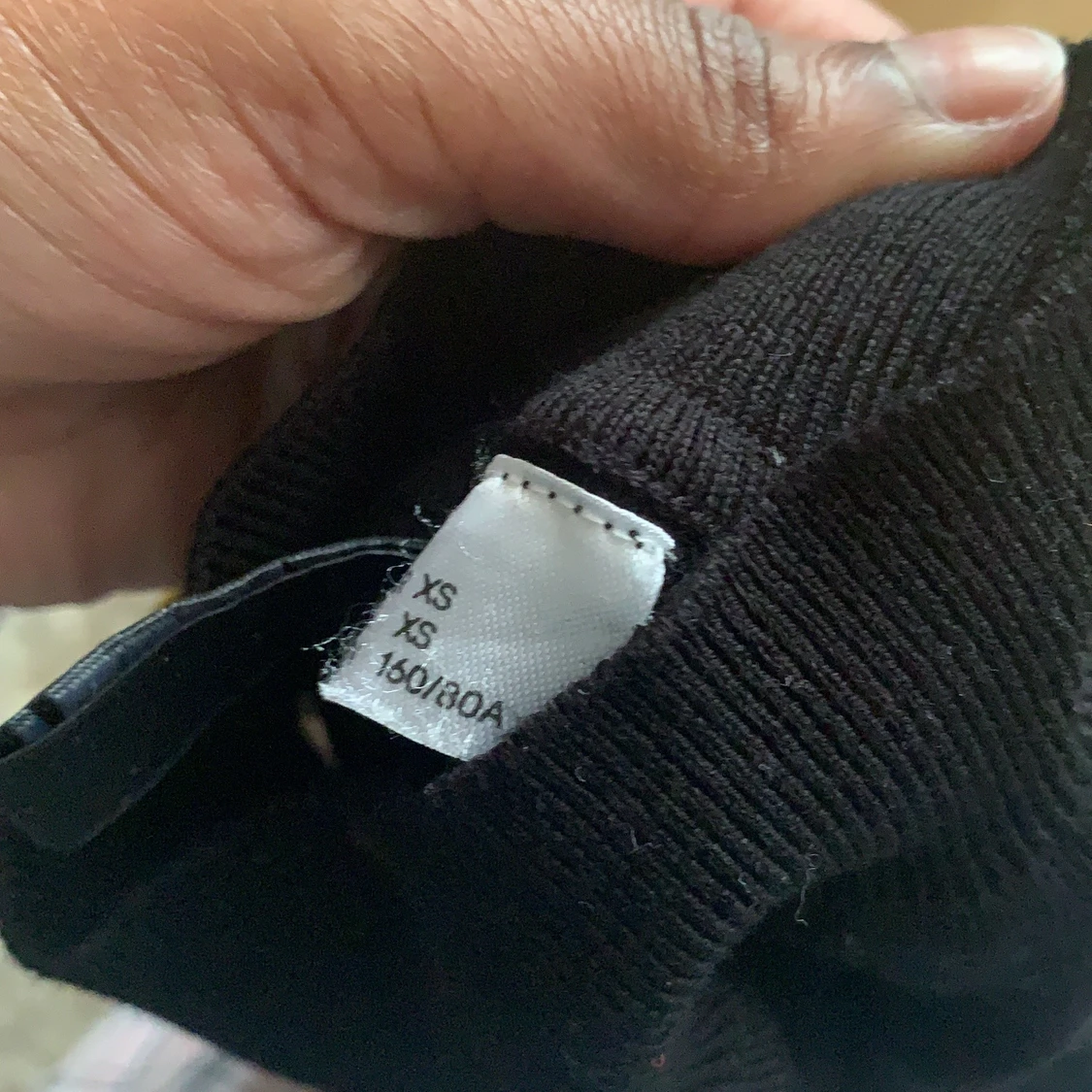 Vanlig långarmad  tröja från hm med gul - 90