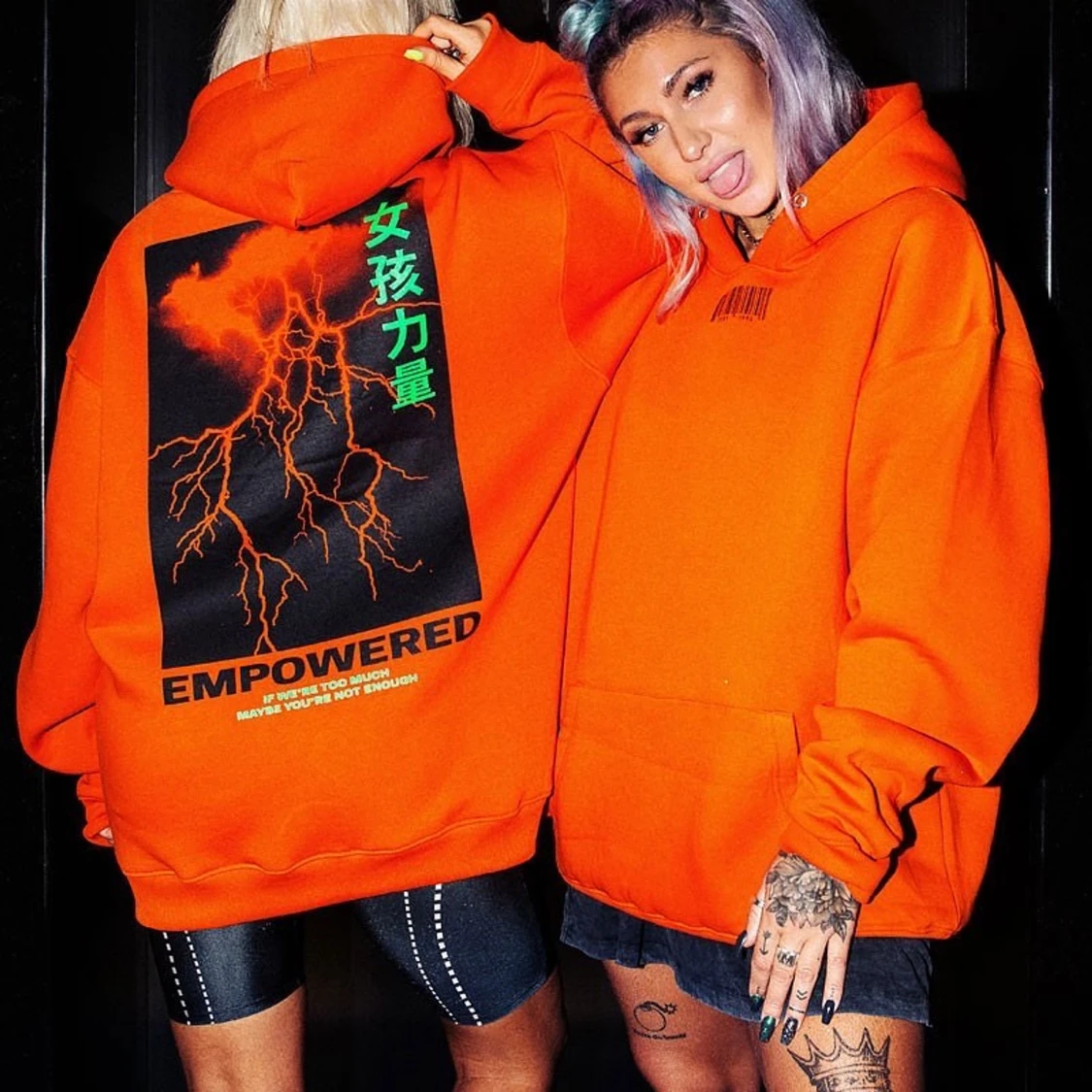 Oversized hoodie Ribecka x Lisa