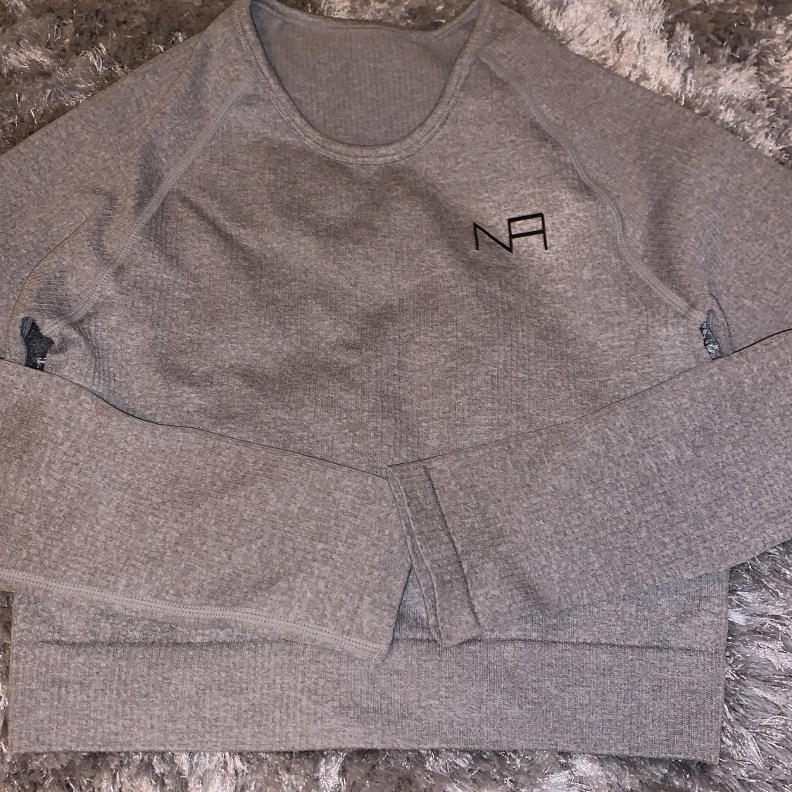 Grå fin Träningströja i storlek S!