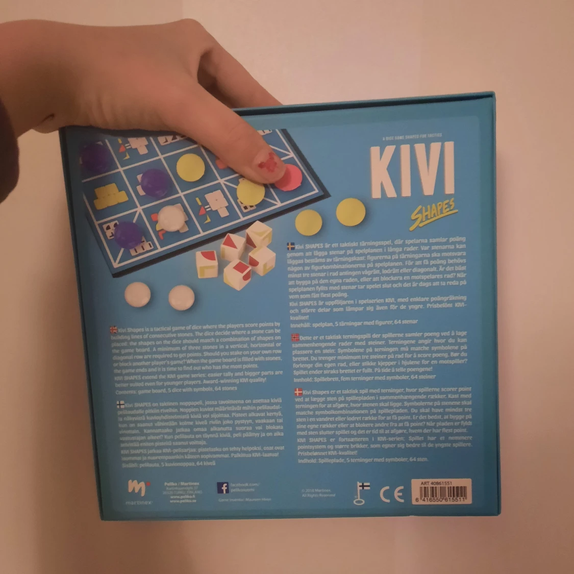 Kivi shapes spel - 90