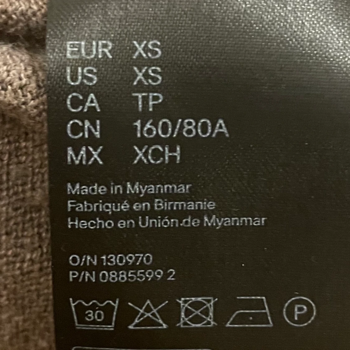 H&M Långärmad tröja viskosmix - 90