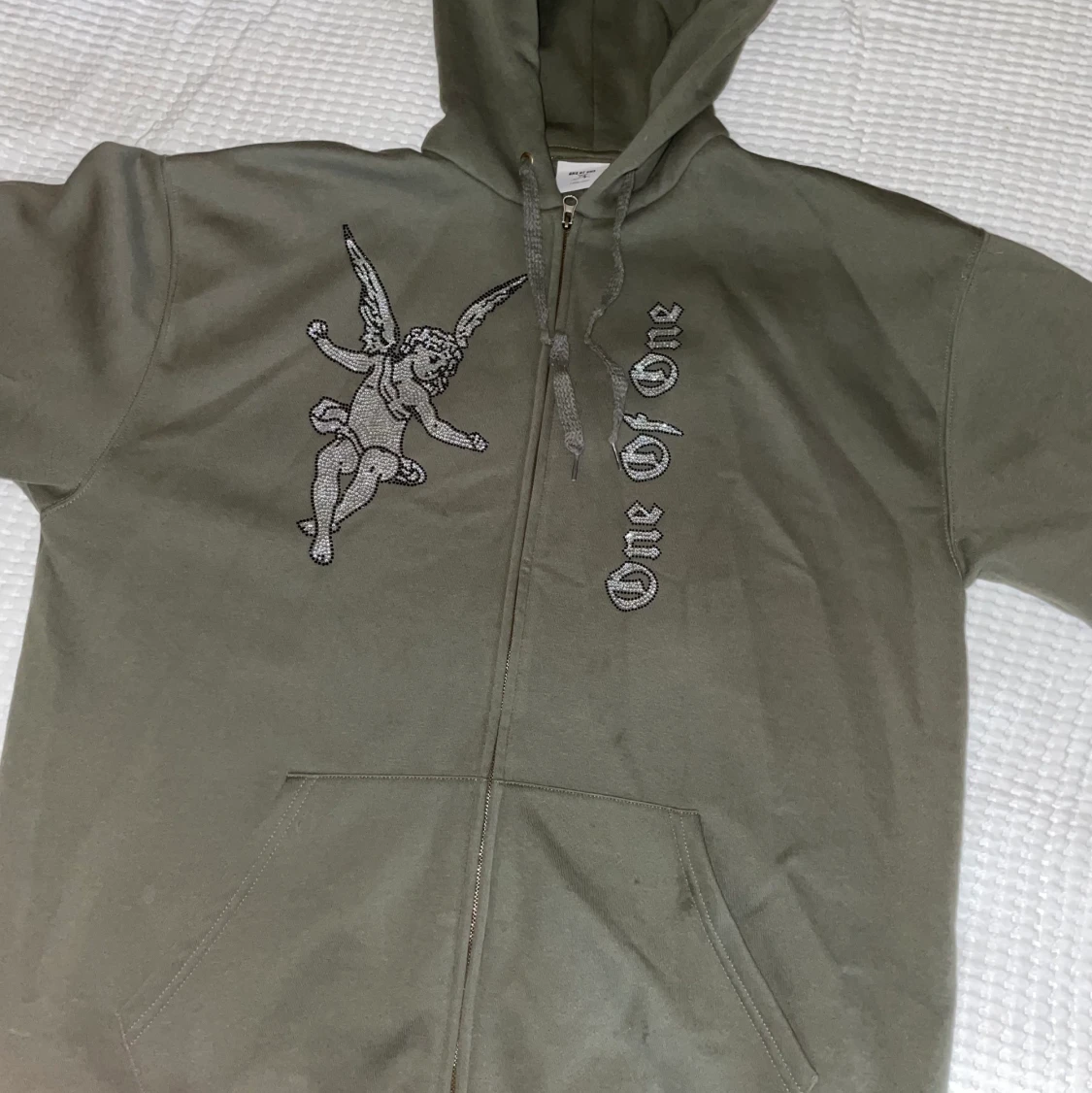 One of one Zip Up Hoodie