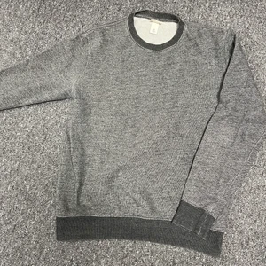  Grå sweatshirt  - Grå sweatshirt från H&M med liten dragkedja på vänstra sidan, storlek S, är i bra skick