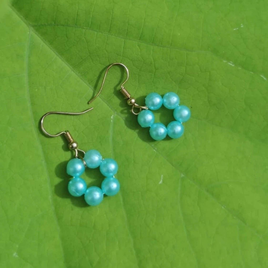 Handgjort Pearl Earrings