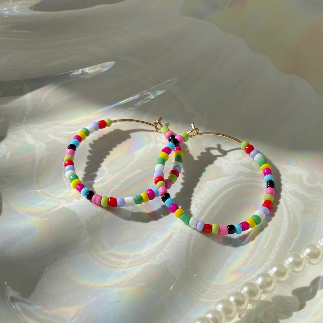 egentillverkade örhängen  - 90