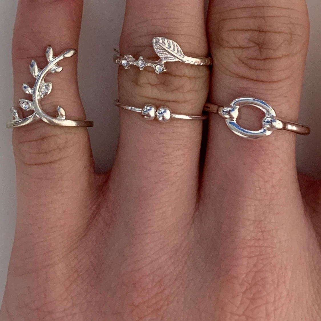 Silvriga ringar - 90