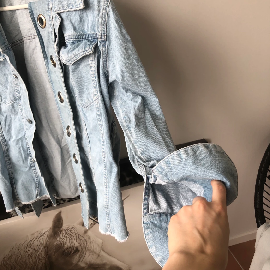 🌸 Jeansjacka 🌸 - 90