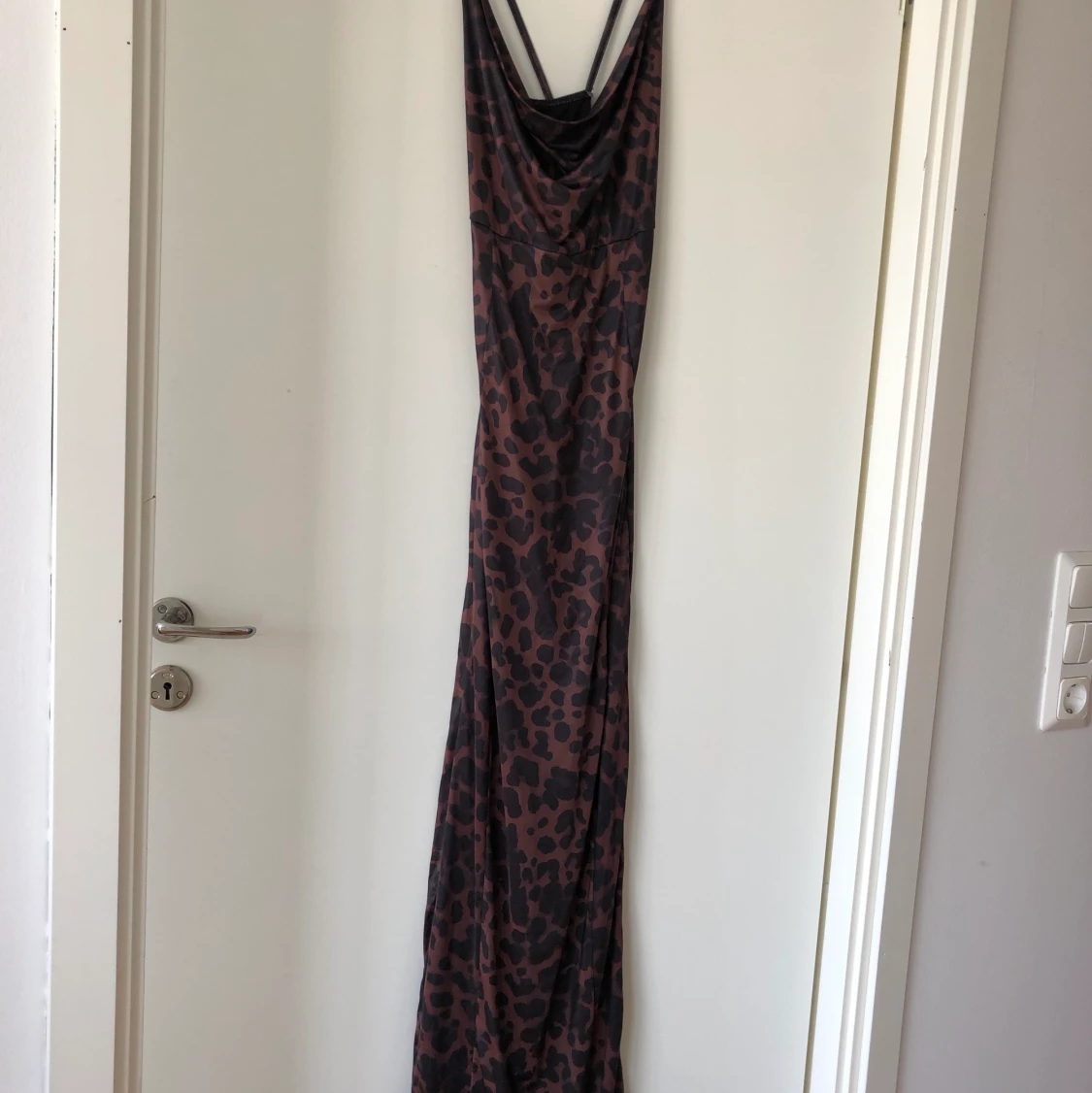 Leopardklänning maxi - 90