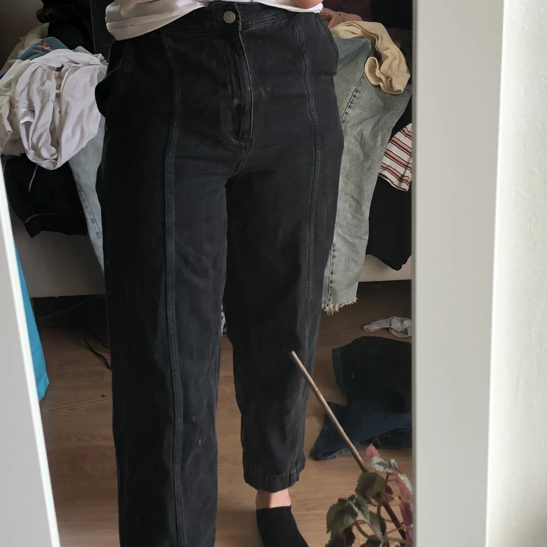 Svarta weekday jeans