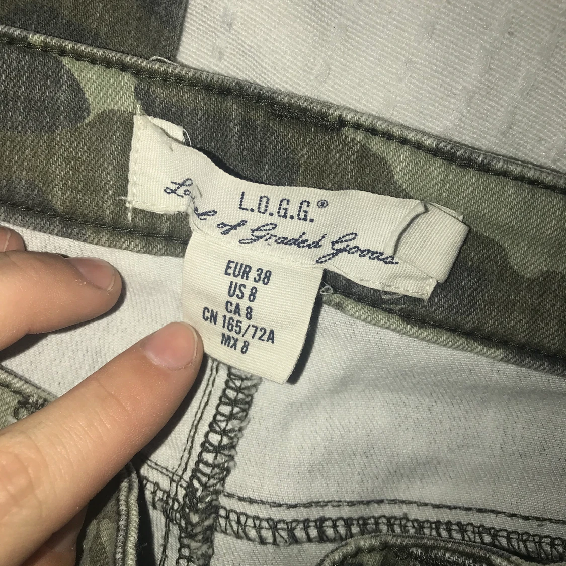 Militär gröna kamouflage byxor  - 91