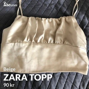Zara topp - Jättefin topp från zara i strl. Xs  Den är tyvärr för liten för mig, superfin annars och aldrig använd.
