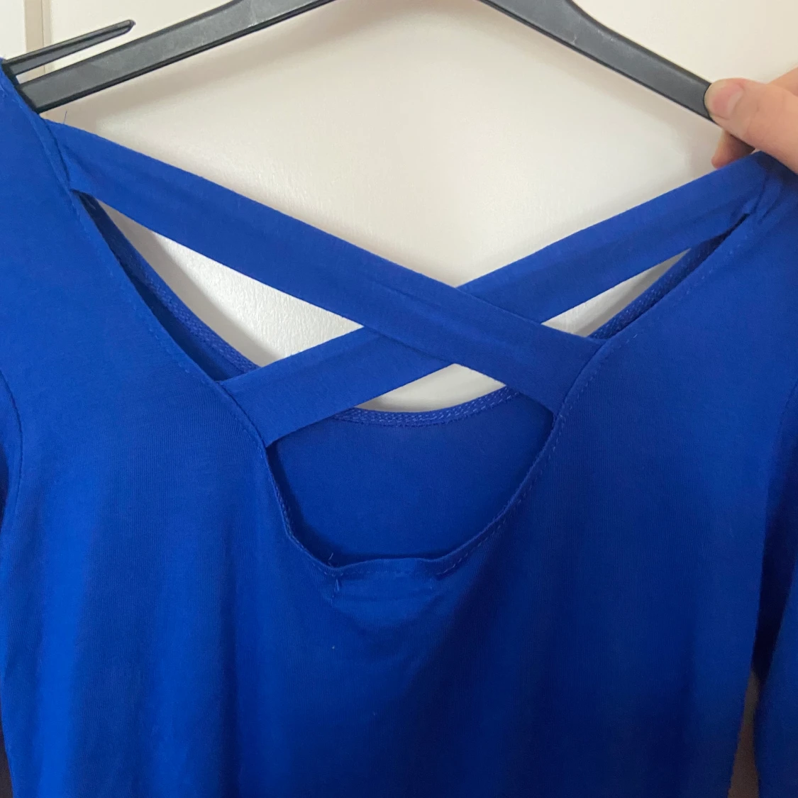 Blå klänning  - 90