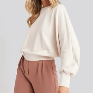 NA-KD tröja - Söt rosa/beige sweatshirt tröja!! Storlek S😍