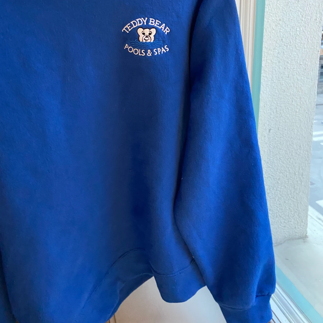  Blå Vintage Sweatshirt - 91