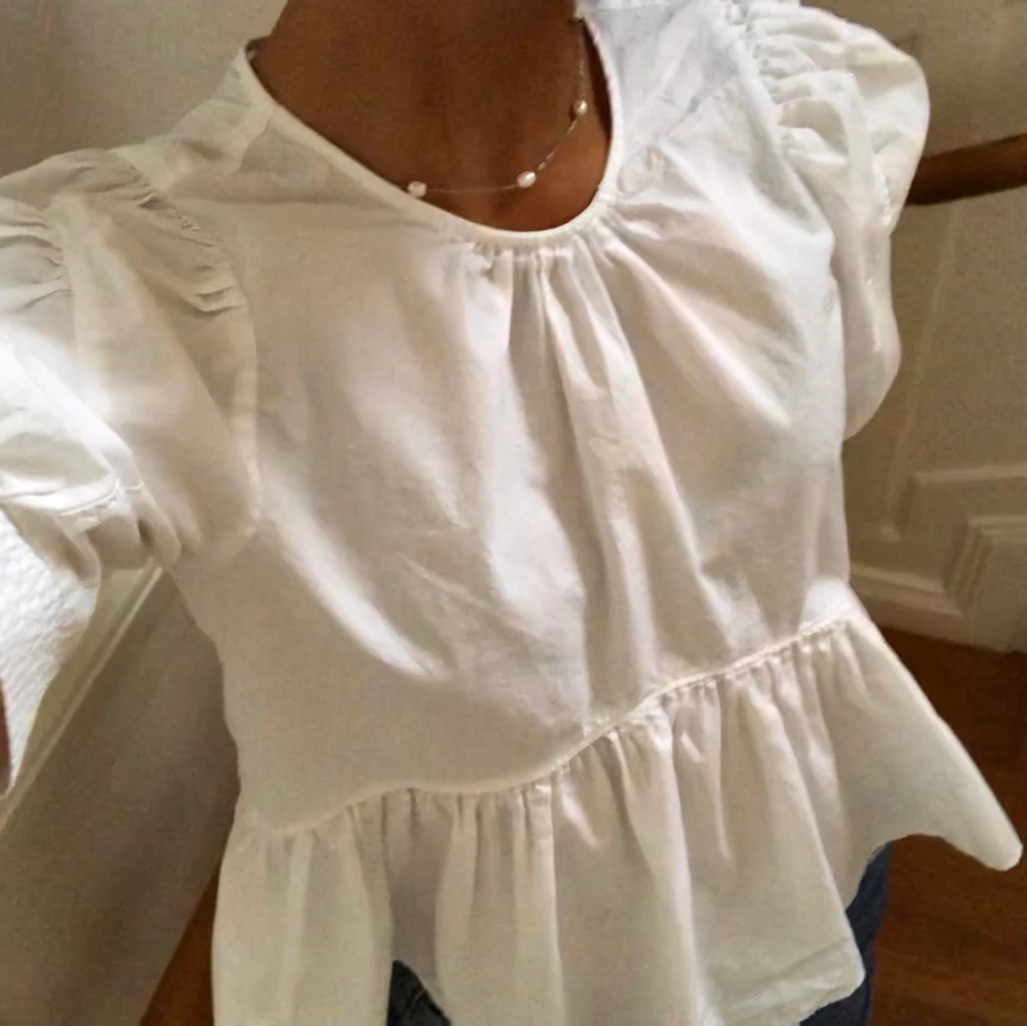 Blus från Zara ❤️‍🩹 ☁️ 