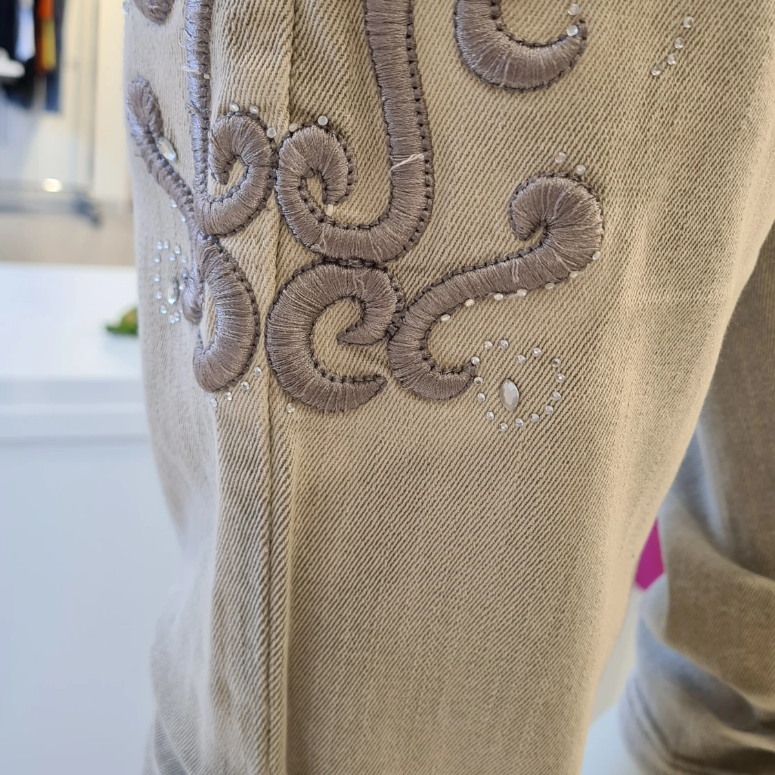 Jeans 5/8 dels längd - 91