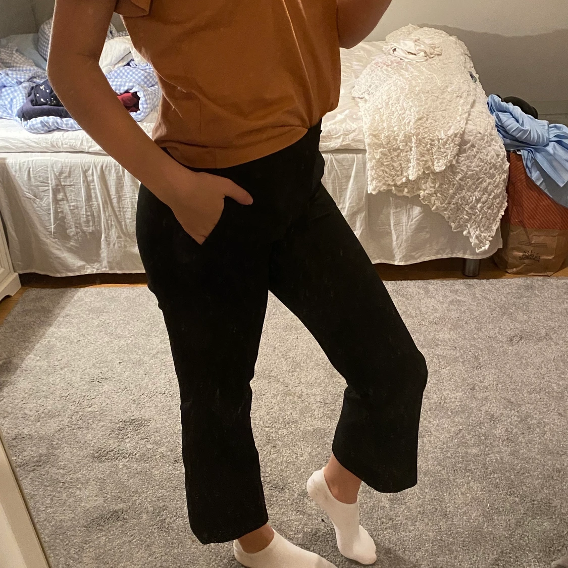 Jättefina ZARA kostymbyxor