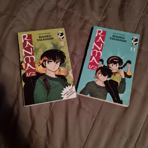 Manga  - Two manga by rumiko Takahashi volume 2 and 11 I sell both together they are second hand but completely intact   