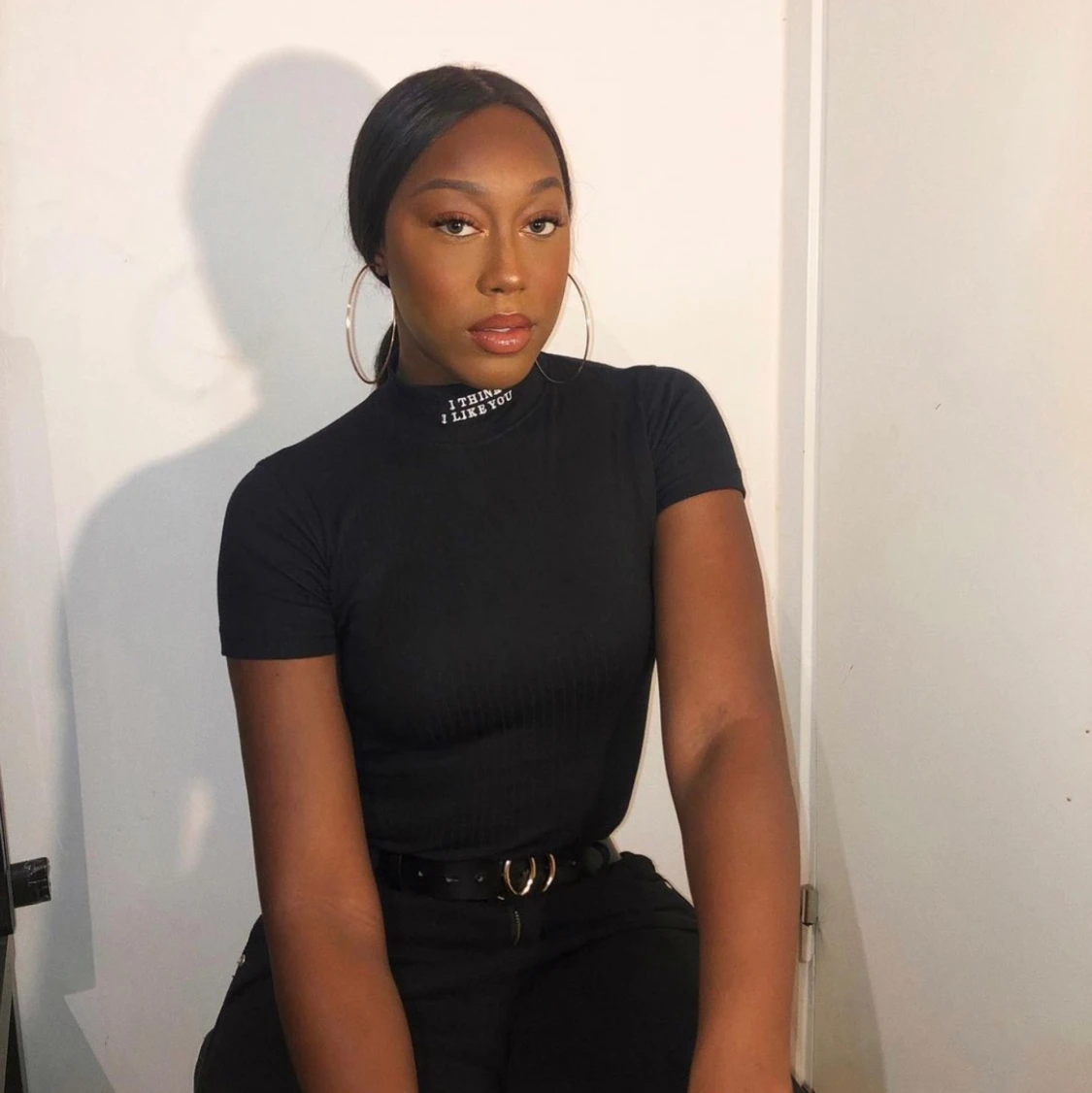 Polotröja med text  - 91