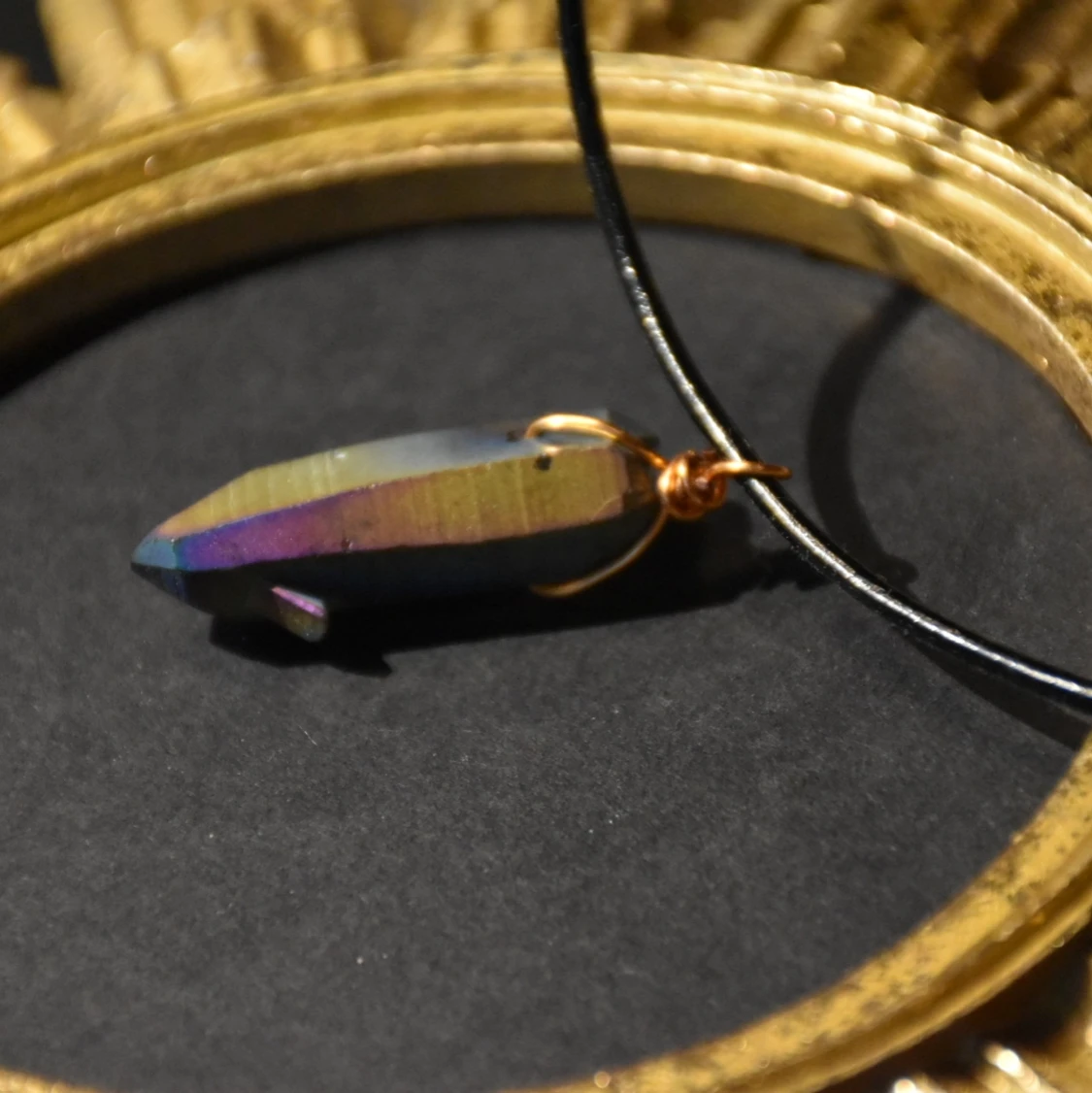 Halsband kristall  - 90