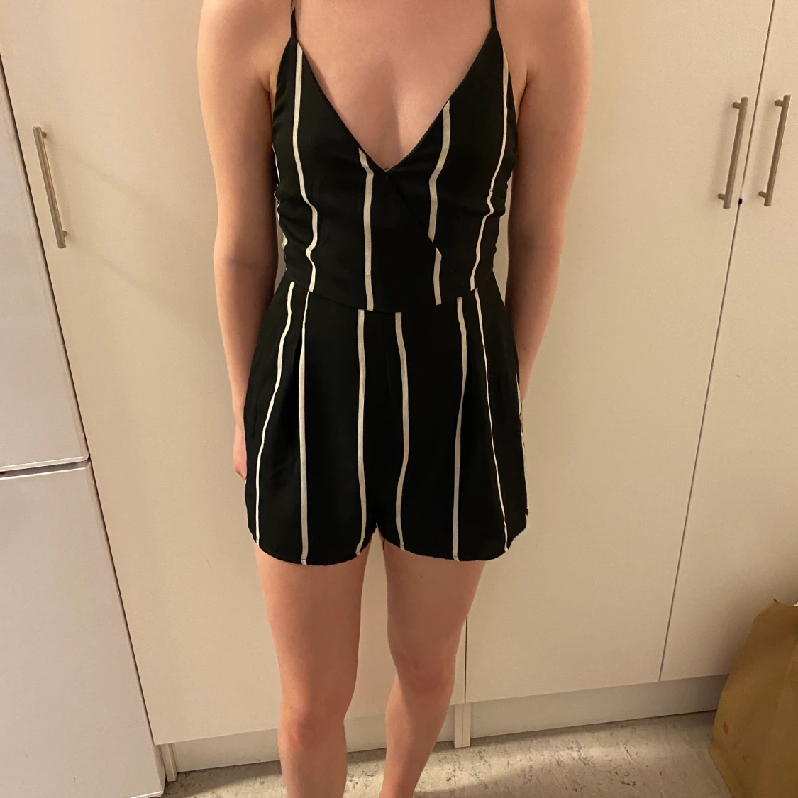 Randig playsuit - 90