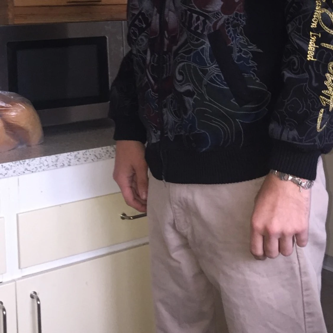 Zip Luvtröja Ed Hardy (?) y2k hoodie - 91