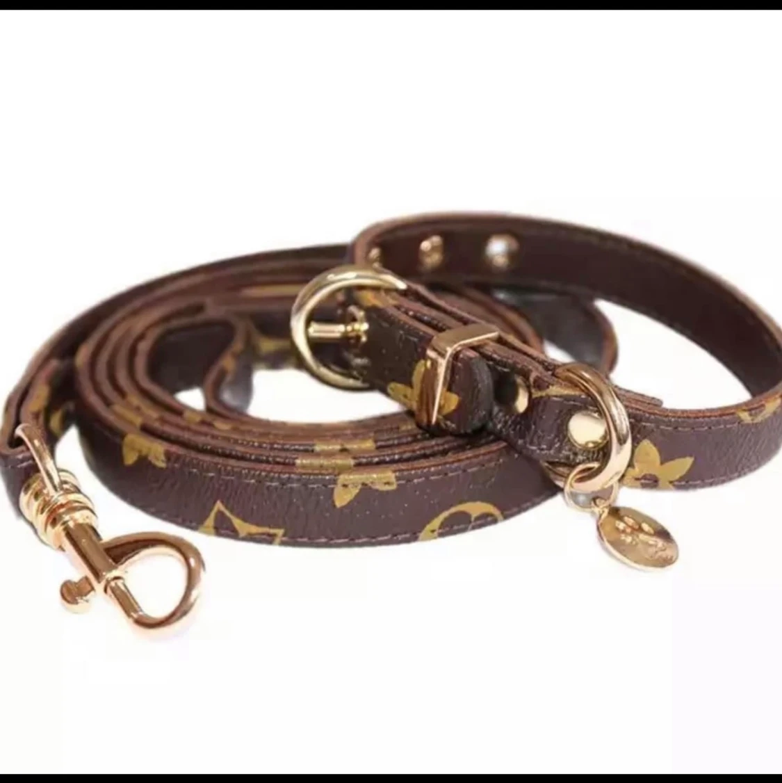 Koppel & halsband storlek M - 90