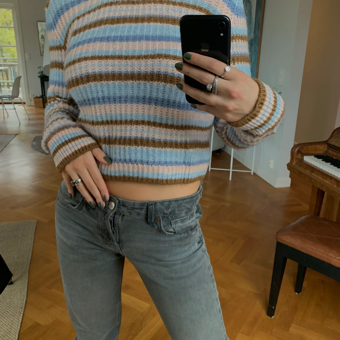 Stickad tröja  - 90